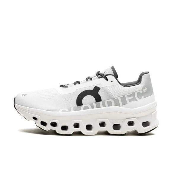 On Men\'s All White Cloudmonster Athletic Sneakers Size 7 main image 6